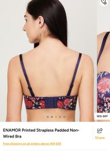 Enamore Floral Print Bra