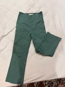 H&M striped high rise  jean