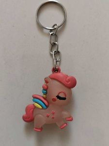 Cute Unicorn Keychain