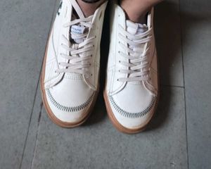 Vintage White Sneakers