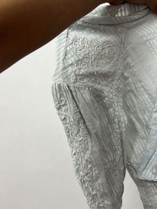 Zara Wrap Around Belt Top