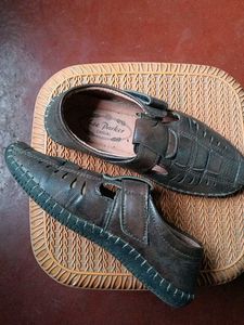 Men's Brown Leather Sandals