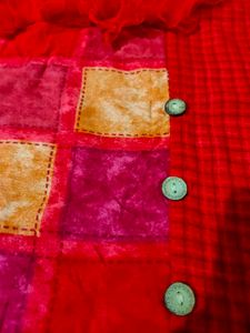 Red  short kurti