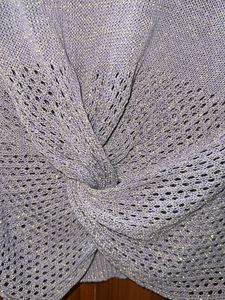 Vyl Knit Top with Twist Detail
