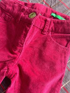 New Benetton Trouser Pants For 0years 23Cm