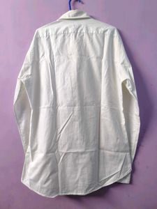 Men's Classic White Casual Shirt