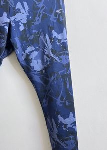 Blue Camo Leggings