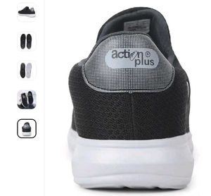 Men’s Black Slip-On Casual Shoes