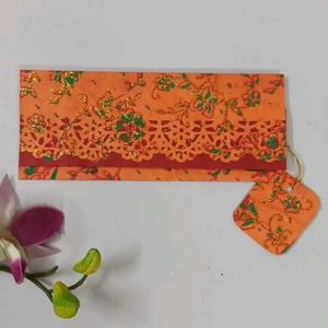 Designer Money Envelope With Coin Pocket