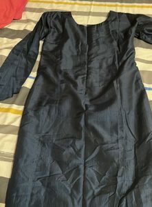 Embroidered Teal Kurta Set