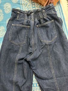 Wide Leg Denim Jeans