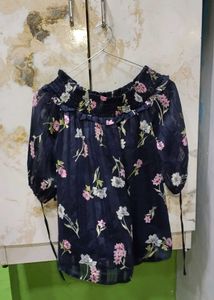 Floral Off-Shoulder Top