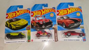 Hot Wheels Lot of 3 Cars