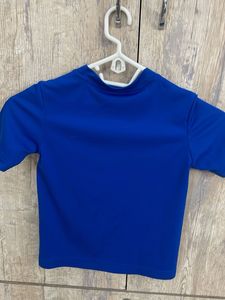 Adidas Blue Striped Soccer Jersey