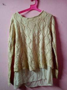 Cream - White Top For Parties