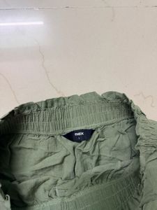 new max sea green knee length skirt