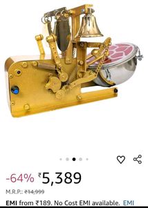 Unique Mechanical Bell Drum electric