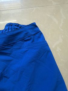waist Blue Drawstring Wais