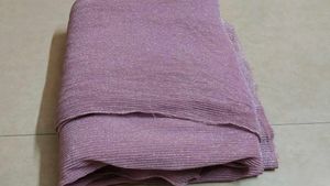 Mauve Shimmering Fabric