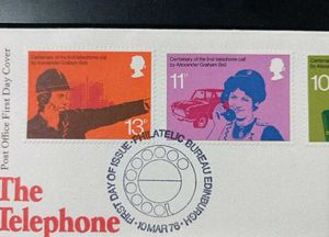 1876 Vintage Telephone First Day Cover