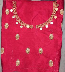 🔥 Price Drop 🆕️ Bridal Blouse : Ready To Stitch