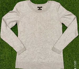 Imported Cozy Grey Sweater