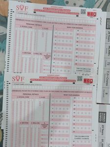 SOF Olympiad Question Papers &amp; OMR Sheets