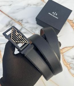 Armani Exchange Belt with Logo Buckle