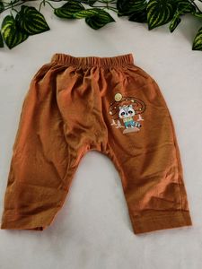 Ohms Brown And Blue Pant Set Of 2( Toddlers)