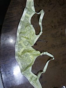 Multicolored Nonpadded Self Design Bra