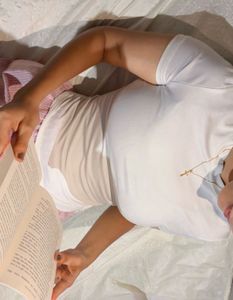 Fitted White T-Shirt for a snatched body