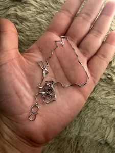 Elegant Silver Chain Necklace