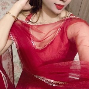 Elegant Maroon Kurta Set with Dupatta
