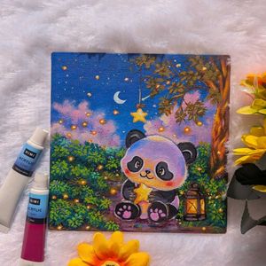 Mini Panda Cute Painting