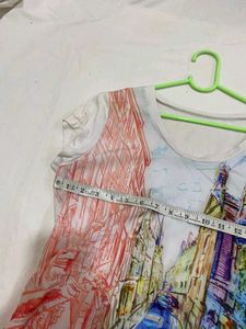Artistic Landscape Print T-Shirt