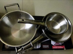 Triply Stainless Steel Cookware Set