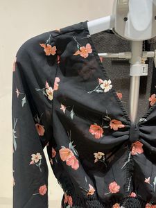 Floral Print Long Sleeve Top