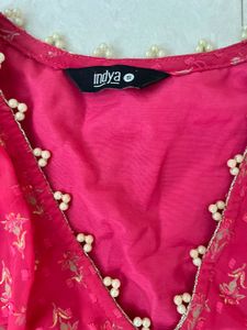 Beautiful Pink Floral Gown