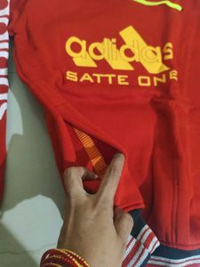 Red Adidas Hoodie