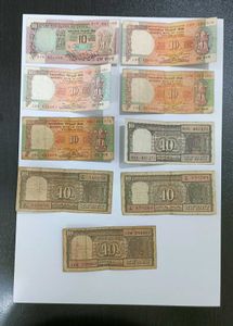 Old Indian currency notes- Collectibles