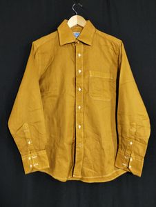 Thomas Scott Dark Brown Collar Neck Casual Shirt (Men)