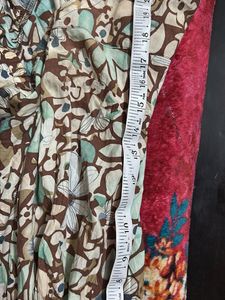Floral Print Square Neck Top