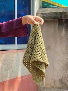 Handmade Crochet hair bandana- Boho Chic Accessory