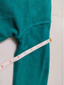 green winter hoodie for women