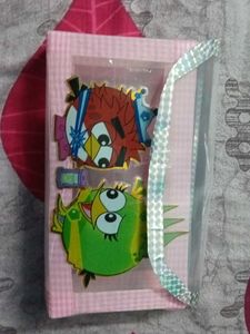 Handmade transparent pouch