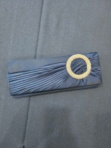 Elegant Navy Blue Clutch