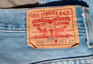 Levi's vintage Light Wash Denim Jeans
