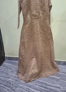 Elegant Lace Evening Gown