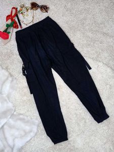 Stylish Black Cargo Pants