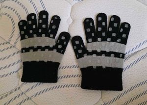 Cozy Knit Gloves with Grip